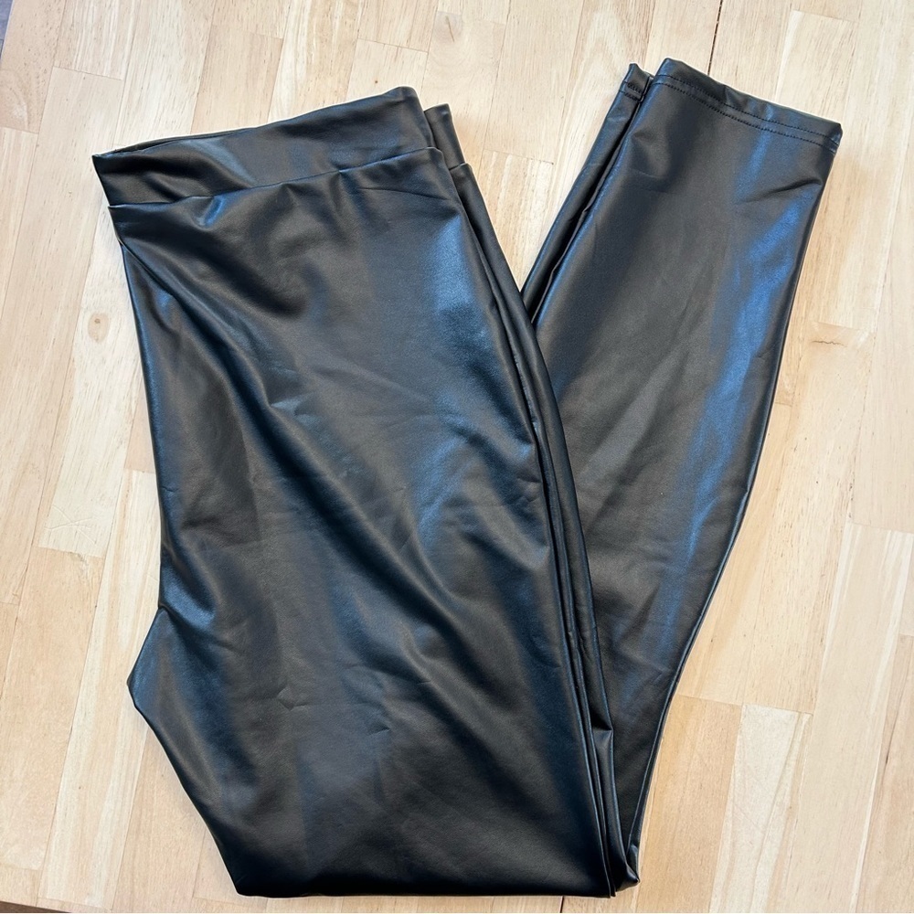 Pleather pants